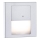 Paulmann 80003 - LED/1W Kāpņu telpas lampa ar sensoru TSARO 230V Lead/matēts hroms