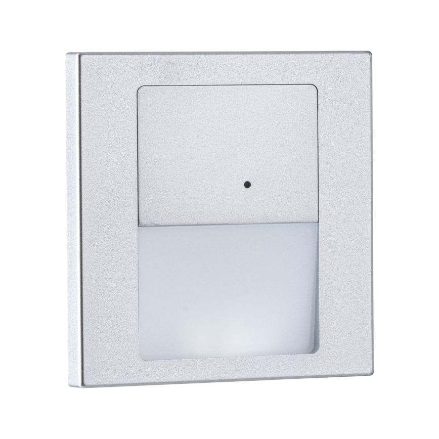 Paulmann 80003 - LED/1W Kāpņu telpas lampa ar sensoru TSARO 230V Lead/matēts hroms