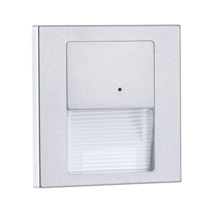 Paulmann 80003 - LED/1W Kāpņu telpas lampa ar sensoru TSARO 230V Lead/matēts hroms