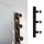 Paulmann 80097 - 3xE14/40W IP44 Vannas istabas spoguļa lampa REGULA 230V melna