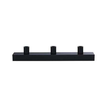 Paulmann 80097 - 3xE14/40W IP44 Vannas istabas spoguļa lampa REGULA 230V melna
