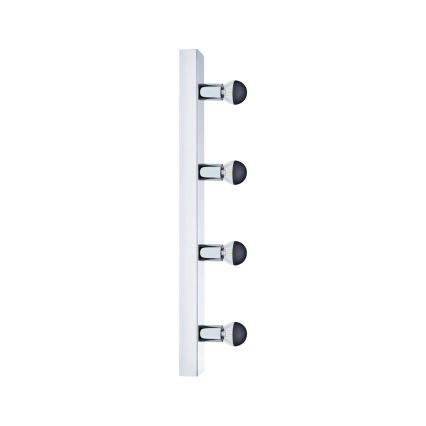Paulmann 80098 - 4xE14/40W IP44 Vannas istabas spoguļa lampa REGULA 230V spīdīgi hromēts