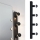 Paulmann 80099 - 4xE14/40W IP44 Vannas istabas spoguļa lampa REGULA 230V melna
