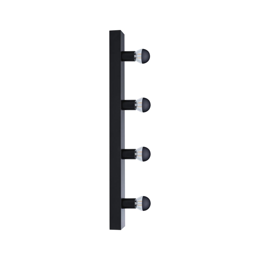 Paulmann 80099 - 4xE14/40W IP44 Vannas istabas spoguļa lampa REGULA 230V melna