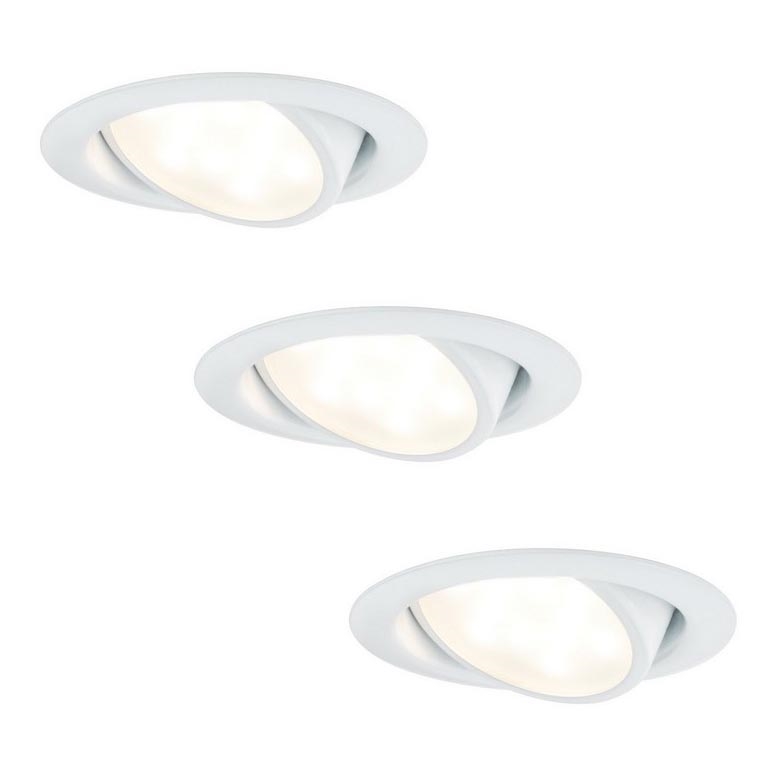 Paulmann 92091 - KOMPLEKTS 3x LED Iegremdējama lampa 1xLED/4,2W/230V