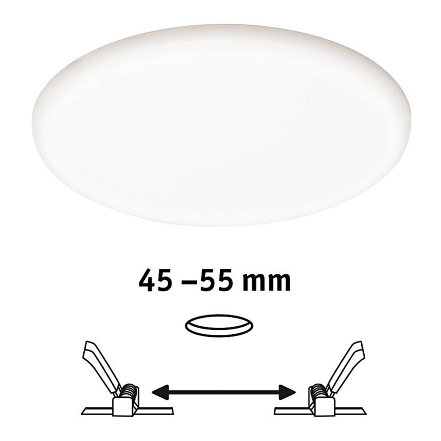 Paulmann 92387 - LED/4,5W IP44 Iebūvējams vannas istabas gaismeklis VARIFIT 230V