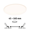 Paulmann 92389 - LED/17W IP44 Iebūvējamais vannas istabas gaismeklis VARIFIT 230V
