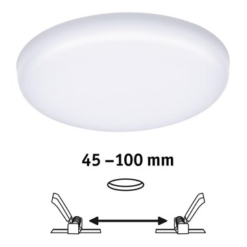 Paulmann 92391 - LED/8,5W IP44 Iebūvējamais vannas istabas gaismeklis VARIFIT 230V