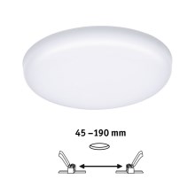 Paulmann 92392 - LED/17,5W IP44 Iebūvējamais vannas istabas gaismeklis VARIFIT 230V
