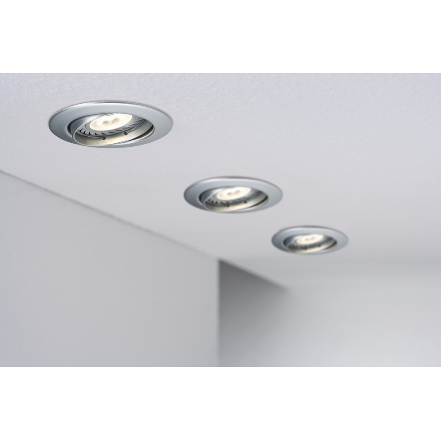 Paulmann 92516 - KOMPLEKTS 3xLED-GU10/3,5W Vannas istabas piekaramo griestu gaismeklis PREMIUM LINE 230V