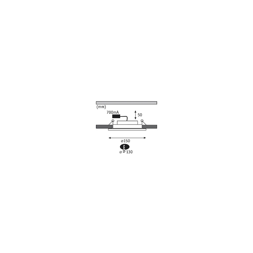 Paulmann 92693 - KOMPLEKTS 3xLED/8W Aptumšojas piekaramo griestu gaismeklis PREMIUM LINE 230/