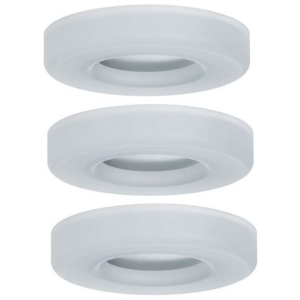 Paulmann 92704 - KOMPLEKTS 3xLED/5,5W Iegremdēts griestu gaismeklis BAGEL 230V