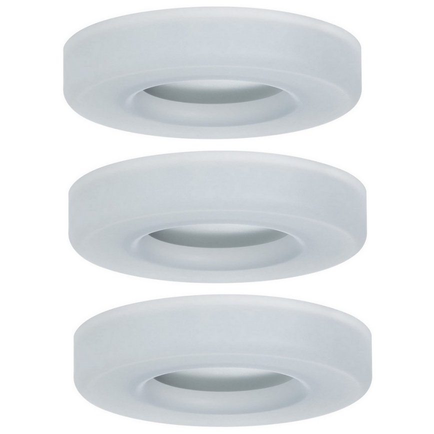 Paulmann 92704 - KOMPLEKTS 3xLED/5,5W Iegremdēts griestu gaismeklis BAGEL 230V