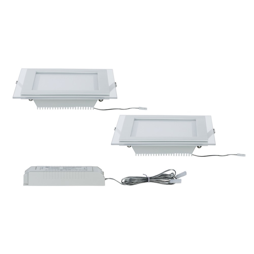 Paulmann 92706 - KOMPLEKTS 2xLED/7,5W Aptumšojama piekaramo griestu lampa DECODICE 230V