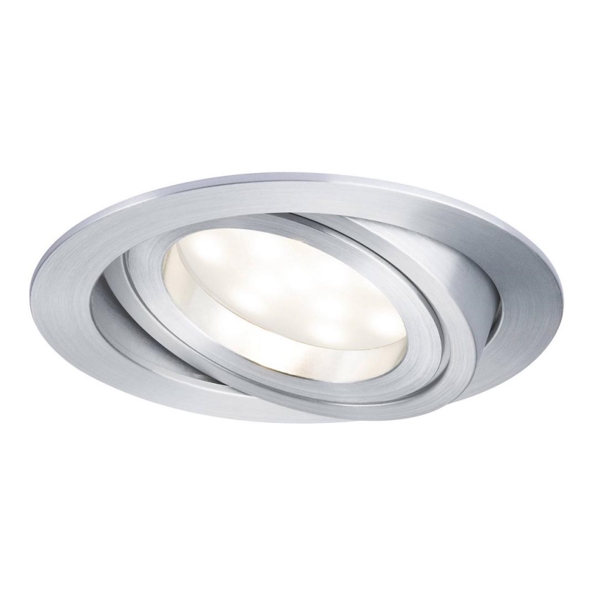 Paulmann 92798 - 1xLED/6,8W IP23 Vannas istabas iegremdējams gaismeklis COIN 230V