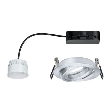 Paulmann 92798 - 1xLED/6,8W IP23 Vannas istabas iegremdējams gaismeklis COIN 230V
