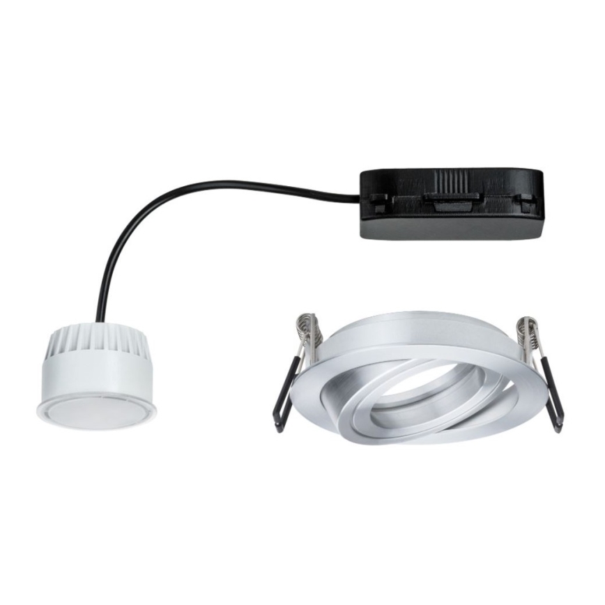 Paulmann 92798 - 1xLED/6,8W IP23 Vannas istabas iegremdējams gaismeklis COIN 230V
