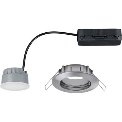 Paulmann 92827 - KOMPLEKTS 3xLED/7W IP44 Aptumšojama vannas istabas iegremdējama lampa COIN 230V