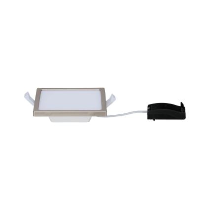 Paulmann 92940 - LED/6,5W IP44 Dimējams vannas istabas iebūvējamais griestu gaismeklis AREO 230V 12x12 cm matēts hroms