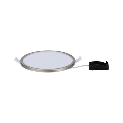 Paulmann 92946 - LED/11W IP23 vannas istabas iebūvējamais griestu gaismeklis AREO 230V Ø 18 cm matēts hroms