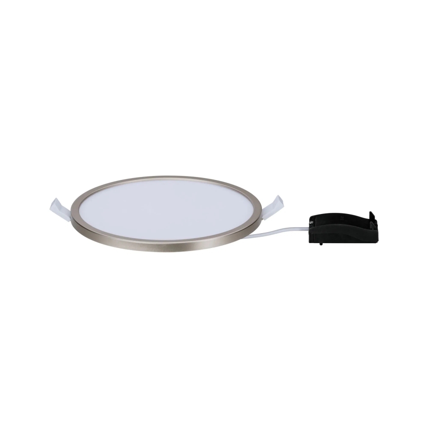 Paulmann 92946 - LED/11W IP23 vannas istabas iebūvējamais griestu gaismeklis AREO 230V Ø 18 cm matēts hroms