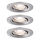Paulmann 92973 - KOMPLEKTS 3xLED/4,2W IP23 Aptumšojama vannas istabas lampa COIN 230V