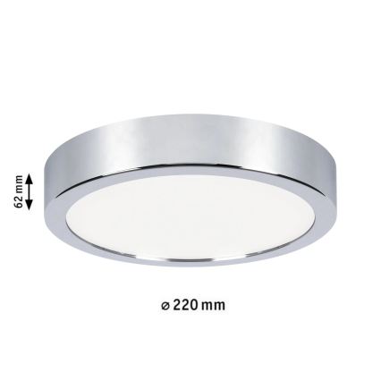 Paulmann 93018 - LED/13W IP44 Regulējams vannas istabas griestu gaismeklis AVIAR 230V
