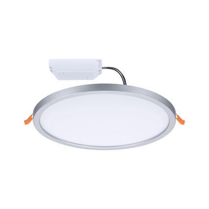 Paulmann 93046 - LED/16W IP44 Aptumšojams vannas istabas iebūvējamais griestu gaismeklis AREO 230V 3000-6500K Ø 23 cm matēts hroms