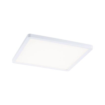Paulmann 93060 - LED/16W IP44 ar regulējamu spilgtumu vannas istabas iebūvējamais griestu gaismeklis AREO 230V 23x23 cm balts