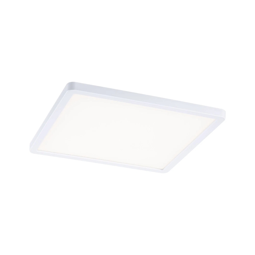 Paulmann 93060 - LED/16W IP44 ar regulējamu spilgtumu vannas istabas iebūvējamais griestu gaismeklis AREO 230V 23x23 cm balts