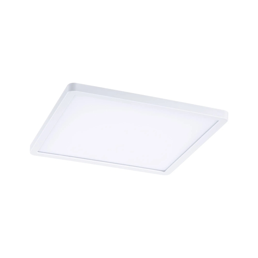 Paulmann 93060 - LED/16W IP44 ar regulējamu spilgtumu vannas istabas iebūvējamais griestu gaismeklis AREO 230V 23x23 cm balts