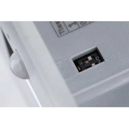 Paulmann 93133 - LED/1,2W Kāpņu telpas lampa ar sensoru EDGE 230V balta