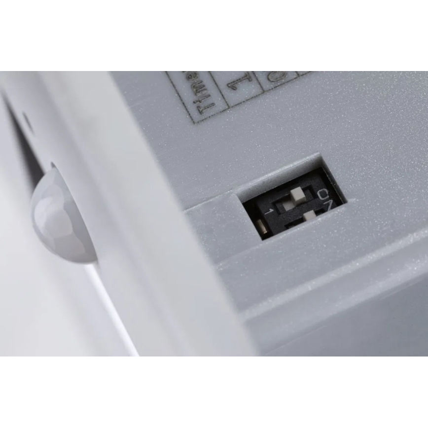 Paulmann 93133 - LED/1,2W Kāpņu telpas lampa ar sensoru EDGE 230V balta