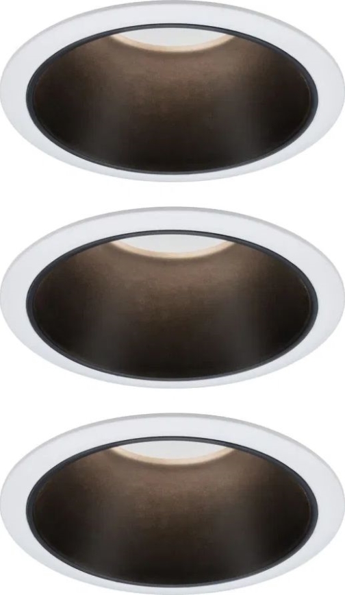 Paulmann 93402 - KOMPLEKTS 3xLED/6W IP44 Aptumšojama vannas istabas piekaramo griestu lampa COLE 230V
