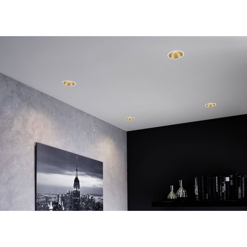 Paulmann 93406 - KOMPLEKTS 3xLED/6,5W IP44 Aptumšojama vannas istabas iegremdējama lampa COLE 230V