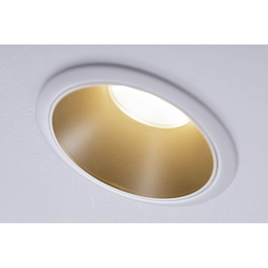 Paulmann 93406 - KOMPLEKTS 3xLED/6,5W IP44 Aptumšojama vannas istabas iegremdējama lampa COLE 230V