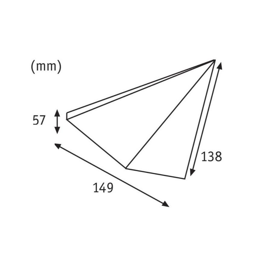 Paulmann 93584 - KOMPLEKTS 2xLED/6,2W IP44 Mēbeļu apgaismojums KITE 230V