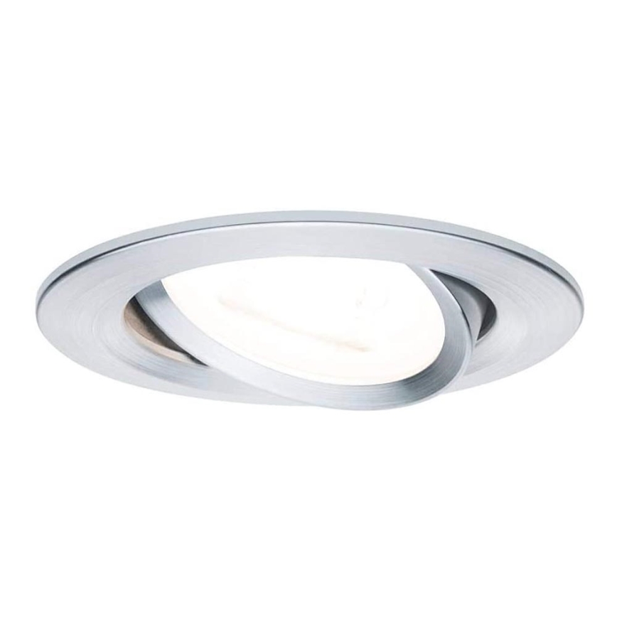 Paulmann 93602 - LED GU10/7W IP23 Aptumšojams vannas istabas gaismeklis NOVA 230V