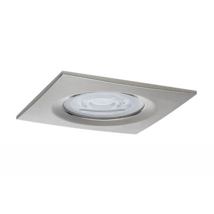 Paulmann 93611 - LED-GU10/7W IP44 Aptumšojama iegremdējama vannas istabas lampa NOVA 230V