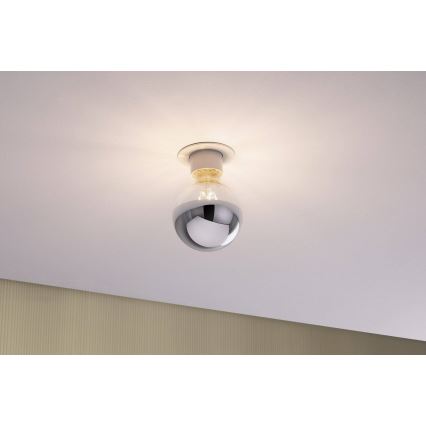 Paulmann 93668 - 1xE27/10W Iegremdējama lampa NOVA 230V balta