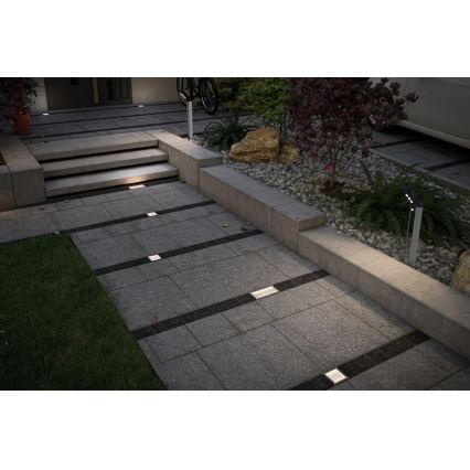 Paulmann 93774 - LED/0,24W IP67 Pagalma saules enerģijas lampa CUBE 1,2V 1200 mAh