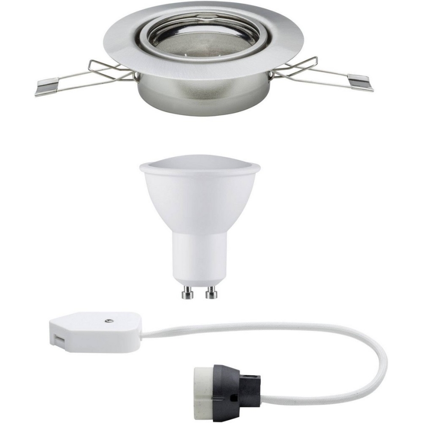 Paulmann 93849 - LED-GU10/4,5W/230V Iegremdēts gaismeklis PREMIUM LINE 230V