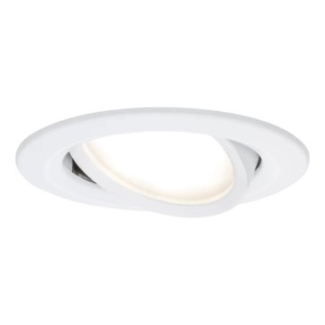 Paulmann 93871 - LED/6W IP23 ar regulējamu spilgtumu vannas istabas iebūvējamais griestu gaismeklis COIN 230V