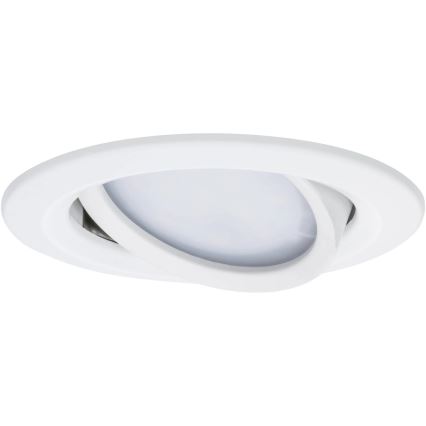 Paulmann 93871 - LED/6W IP23 ar regulējamu spilgtumu vannas istabas iebūvējamais griestu gaismeklis COIN 230V
