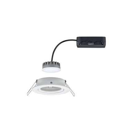 Paulmann 93871 - LED/6W IP23 ar regulējamu spilgtumu vannas istabas iebūvējamais griestu gaismeklis COIN 230V