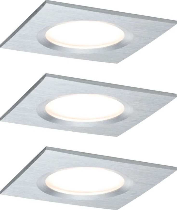Paulmann 93895 - KOMPLEKTS 3xLED/6W IP44 Aptumšojama vannas istabas piekaramo griestu lampa NOVA 230V