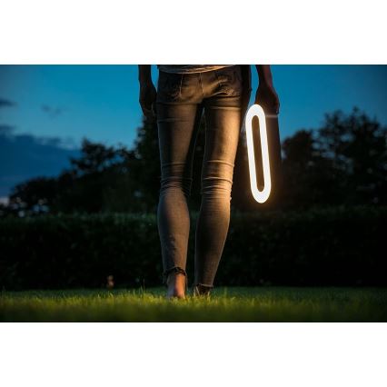 Paulmann 93933 - LED/6W IP44 Aptumšojama āra pārnēsājama lampa MOVAL 230V