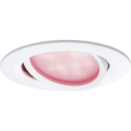 Paulmann 93940 -KOMPLEKTS 3x LED RGBW/2W IP23 Aptumšojama vannas istabas piekaramo griestu lampa 230V