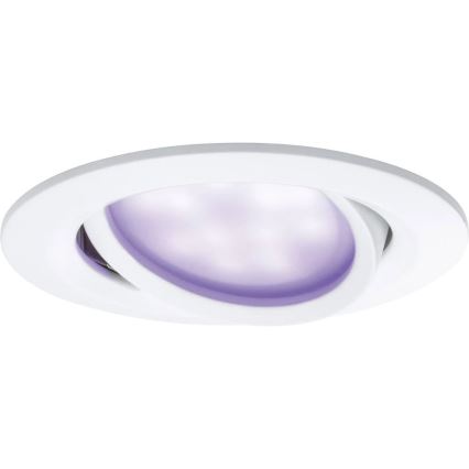 Paulmann 93940 -KOMPLEKTS 3x LED RGBW/2W IP23 Aptumšojama vannas istabas piekaramo griestu lampa 230V