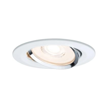Paulmann 93942 - KOMPLEKTS 3xLED/6,8W IP23 Aptumšojama vannas istabas piekaramo griestu lampa COIN 230V